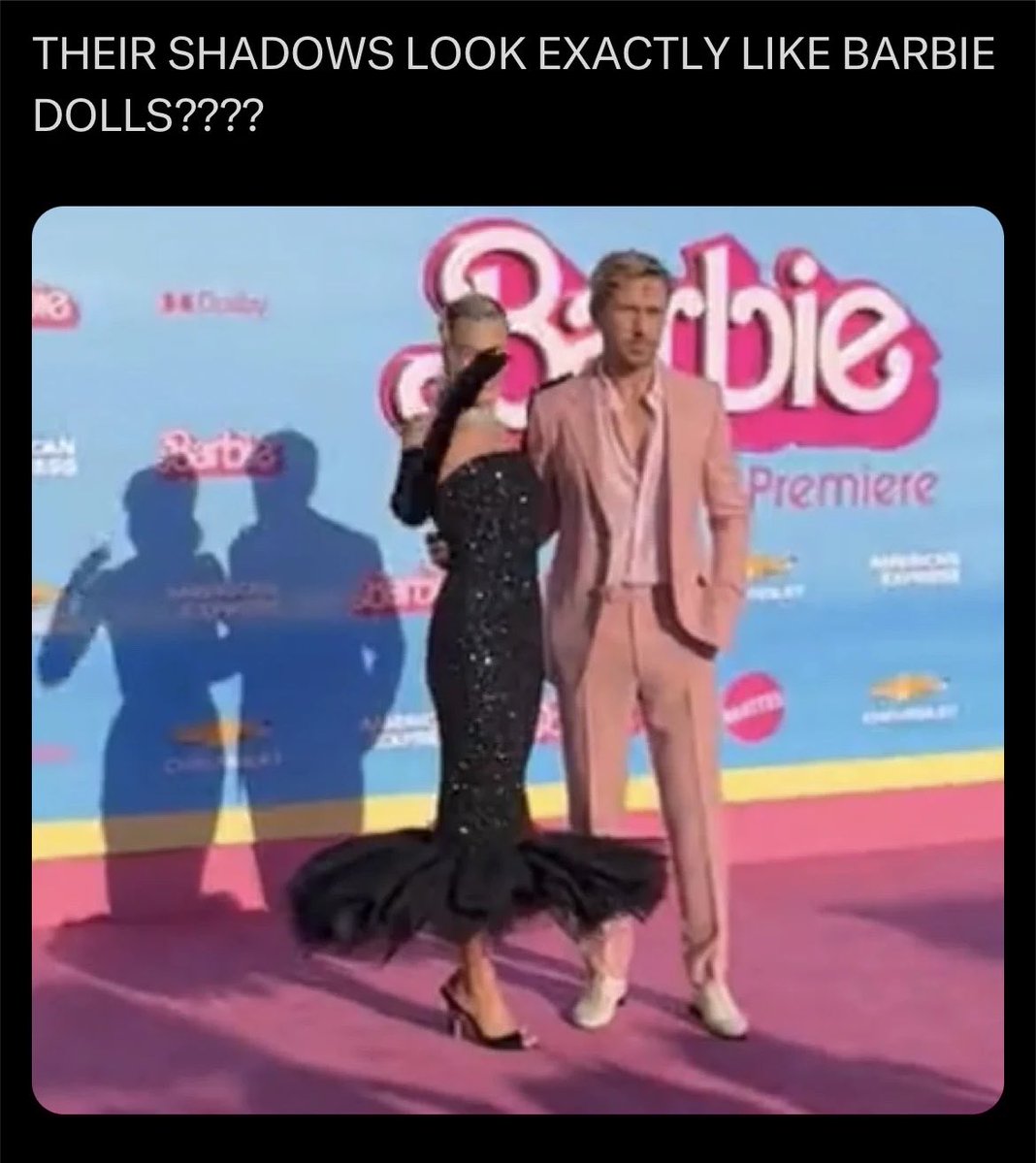 Classisco123's tweet photo. They literally are barbie and ken https://t.co/JisFr6xCgQ