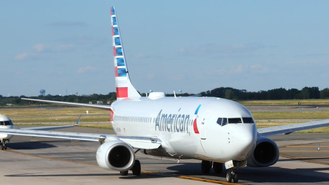 ferozwala's tweet photo. #Breaking 
🚨#AmericanAirlines flights grounded nationwide due to #IT outage: #FAA

#USA 
📌The FAA issued an advisory about the ground stop. 
American Airlines flights not in the air were being held for a nationwide ground stop because of an IT outage, according to an advisory from the Federal Aviation Administration.