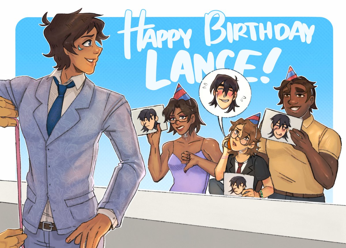 KLDearlyBeloved's tweet photo. Today we gather to celebrate one half of our heart spreading the love, laughter, and light he brings to those around him. Things would no go as smoothly without him and voltron is incomplete in his absence. 

Happy birthday Lance <3

[art by: @torveiglyart &amp; @Navire_exe] https://t.co/MGbS85Bj9g