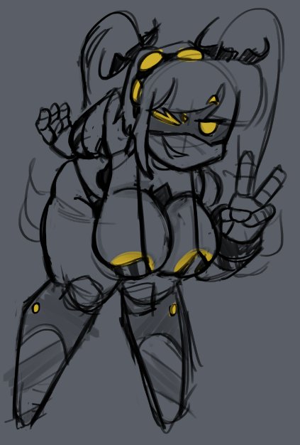 Rosat0ra's tweet photo. Uh hmmm, Alt and a Tweaked version (of the panties)

#Art #MurderDrones #Fanart #SerialdesignationJ https://t.co/d1OJ2VD59V