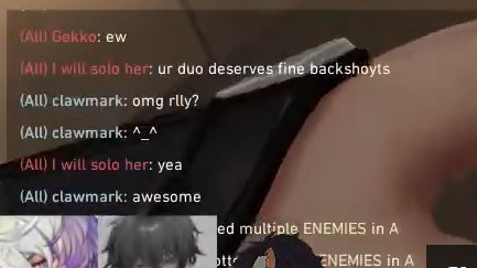 kugamarkverse's tweet photo. *iso ❔clutching the round*

and the game chat goes crazy: https://t.co/WCIllZwwjf