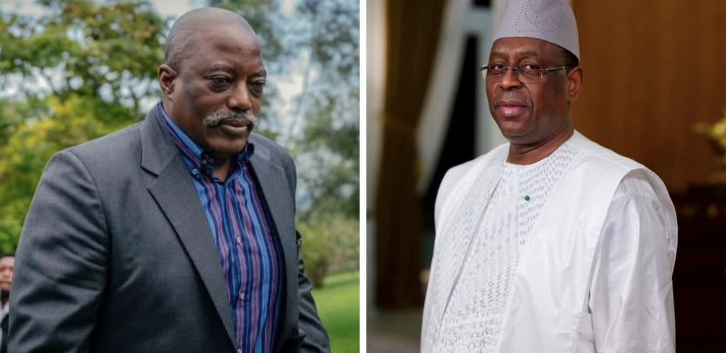 PatrickLokala_'s tweet photo. #RDC ! Voici la différence entre un démocrate et un maquisard après avoir quitté le pouvoir : Mack Sall a brigué le poste de secrétaire général des Nations Unies (ONU) alors que Joseph Kabila est devenu chef rebelle (AFC/M23) https://t.co/JZxjvcE00k