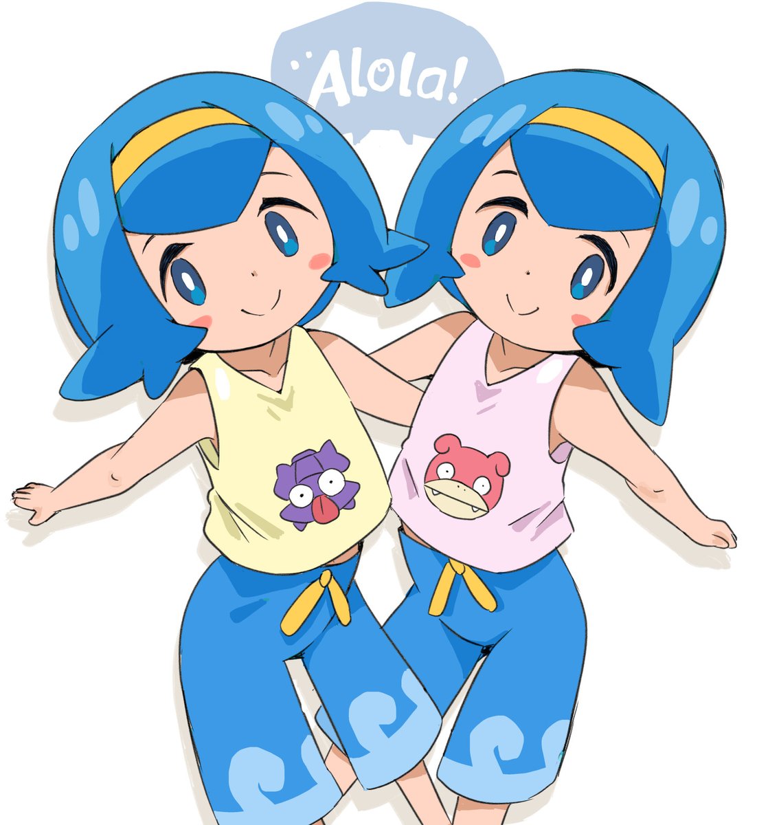 mipan7272's tweet photo. アニポケ  サンムーンのスイレンの妹。
ホウとスイ。とてもかわいい。
Harper and  Sarah
#ポケモン #Pokemon https://t.co/VqHfnHgkV9