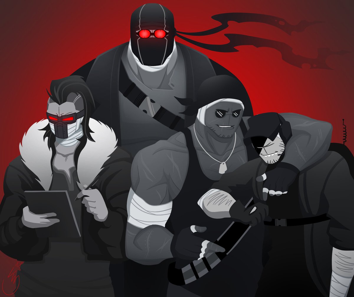 catsweeds's tweet photo. Look they’re like a big happy family 🥹

#madnesscombat #madcom #statusquo https://t.co/atoCjAAN2m