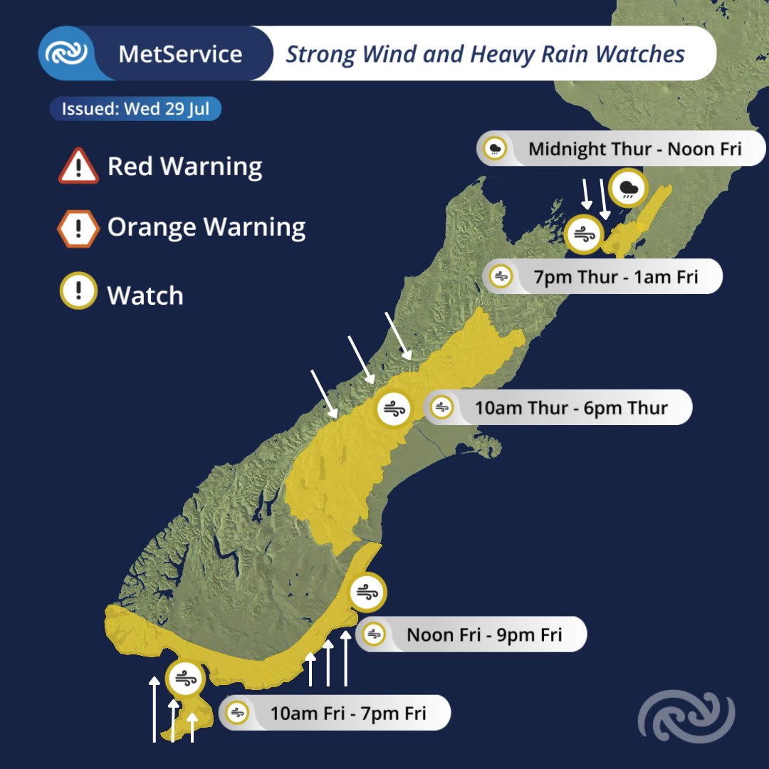 MetService NZ tweet media
