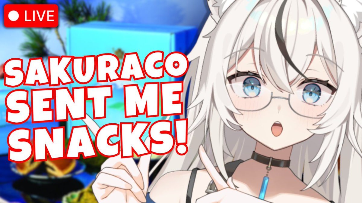 NekomiyaMimi's tweet photo. In a few minutes I'm going to unbox SakuraCo's subscription box for August~ It would make me happy if you supported me!!! 🐾🩵

🔽 Waiting Room:
https://t.co/wiuVF16VVa https://t.co/IcSFF2WGtP