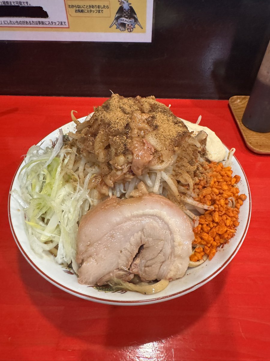 ⚠️鷹の目です ラーメン鷹の目【公式】 (@Takanome_OA) / Posts / X