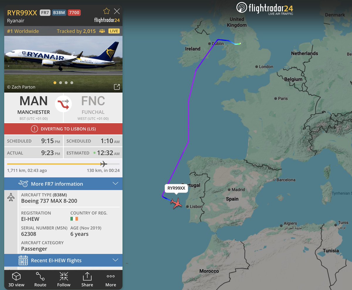Flightradar24 tweet media