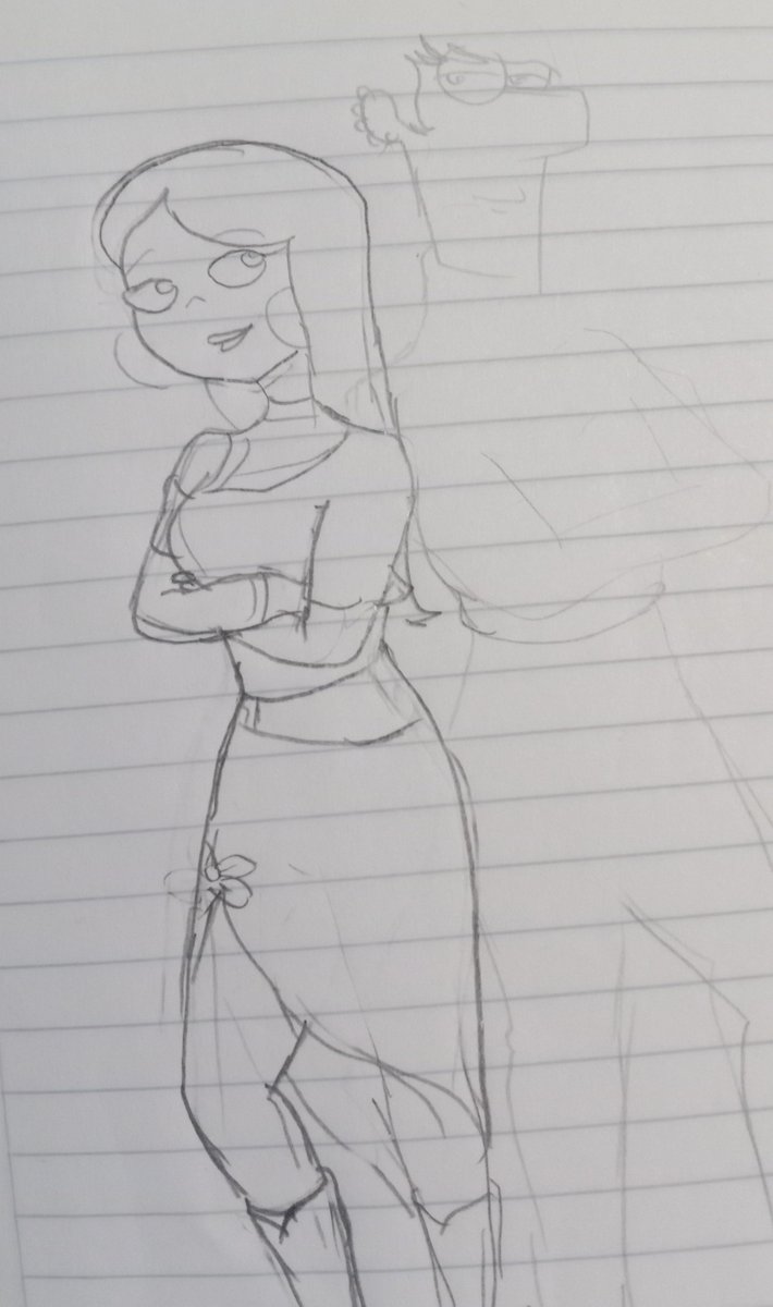 montse_FF_8's tweet photo. Unos dibujos de ferbnessa que nunca termine a lo mejor pronto los término https://t.co/ROtQlMW4dq