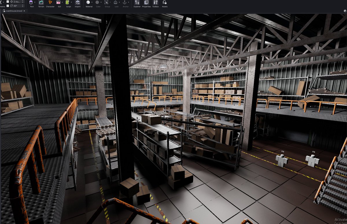 DeMoNicFroST4's tweet photo. BROOD 👹 | Upcoming Gore horror game on Roblox in which this being there warehouse map i made for them.

Contact 🚀 - abhifam4449388 ( discord ) 

Appreciate 🥰+❤️
#robloxdev #robloxbuilder #robloxdeveloper #roblox #robloxmapmaker #robloxdeving https://t.co/cnuXeODkxv