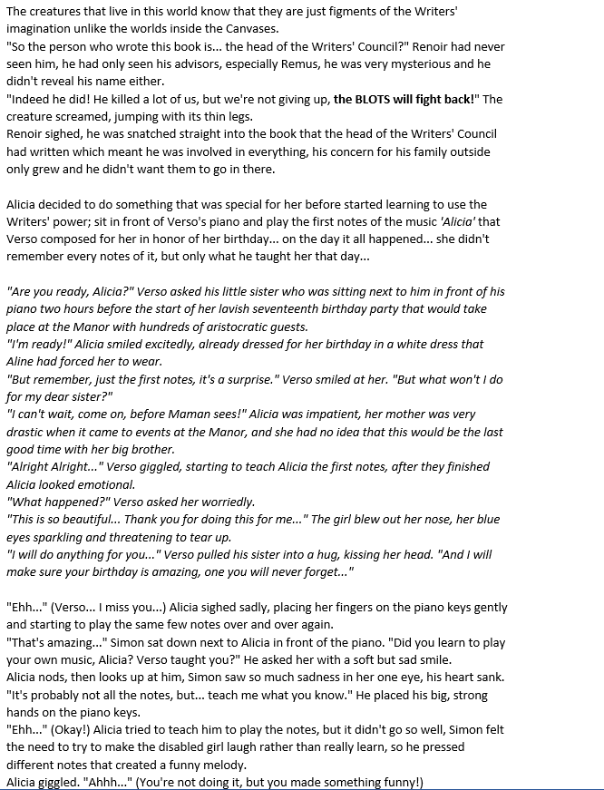 JasinyTops's tweet photo. 🖌️[Painted Story: Two Worlds Meet / Clea and Alicia Fanfic] 🖌️

Chapter 27: Notes of Hope

A chapter I worked hard on, it has 6 pages (the last two in the comments), which starts a new part of the story with a new information. The sisters' story continues 🥹

Enjoy~ 

#E33 https://t.co/5IAEMJJRpo