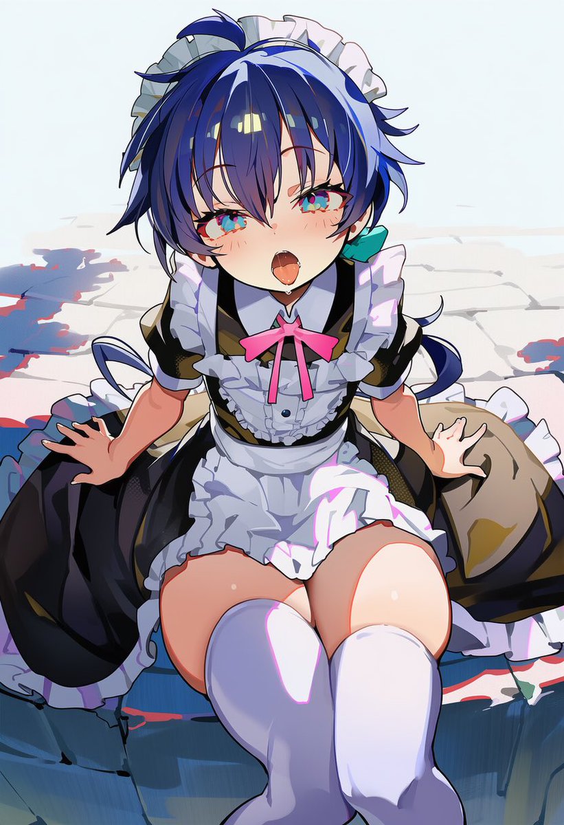 aquasan_kenzen's tweet photo. ロイド
メイド姿 https://t.co/OOC5k9bGAV