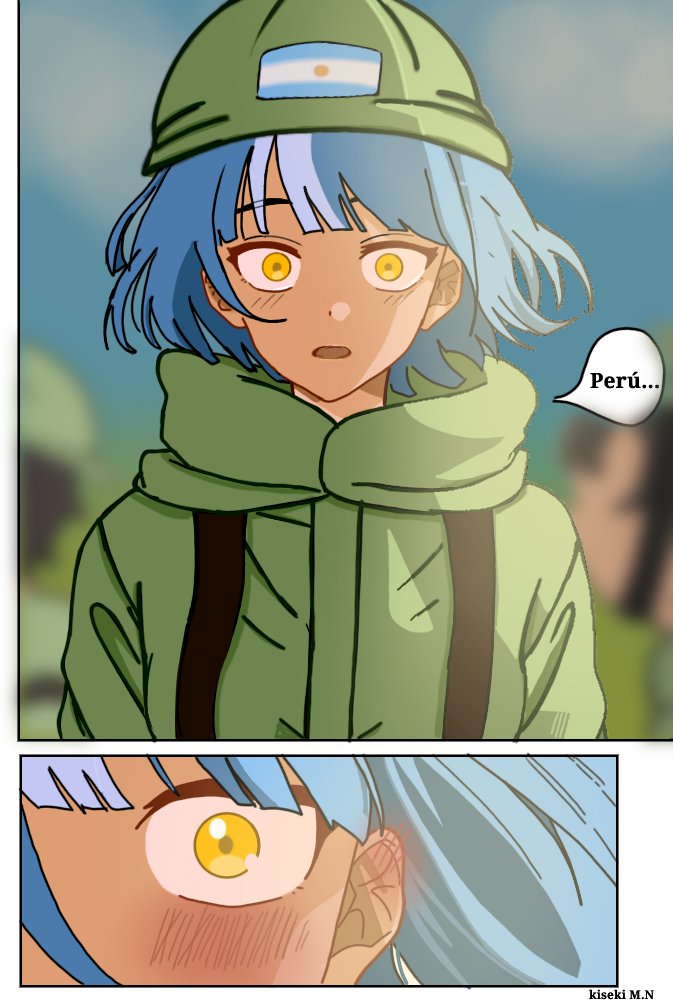 NigrisMilagros's tweet photo. #argper #countryhumans #Argentina #perú . Me volví fan de este Ship 🇦🇷🇵🇪 https://t.co/3iMqJlAlqK