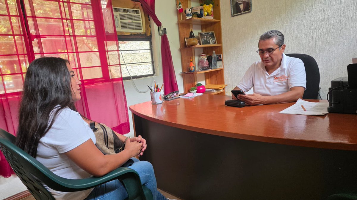jairestrada1201's tweet photo. #snte14regionacapulco📒

🟡 Con la indicación del Srio. Gral. de la Sección 14 del SNTE, Mtro. Silvano Palacios Salgado, seguimos atendiendo a los trabajadores de la educación desde la oficina de la Coordinación Sindical Regional. 

Secretaría de Organización 6
Región Acapulco https://t.co/9x20cm8CNZ