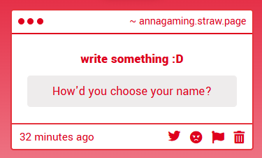 annagaming131's tweet photo. it was the other name my parents had picked out for if i was a boy or girl and i liked it, also practically speaking its not too dissimilar from andrew, like my main email still makes sense with anna https://t.co/RBz3RIiUpO