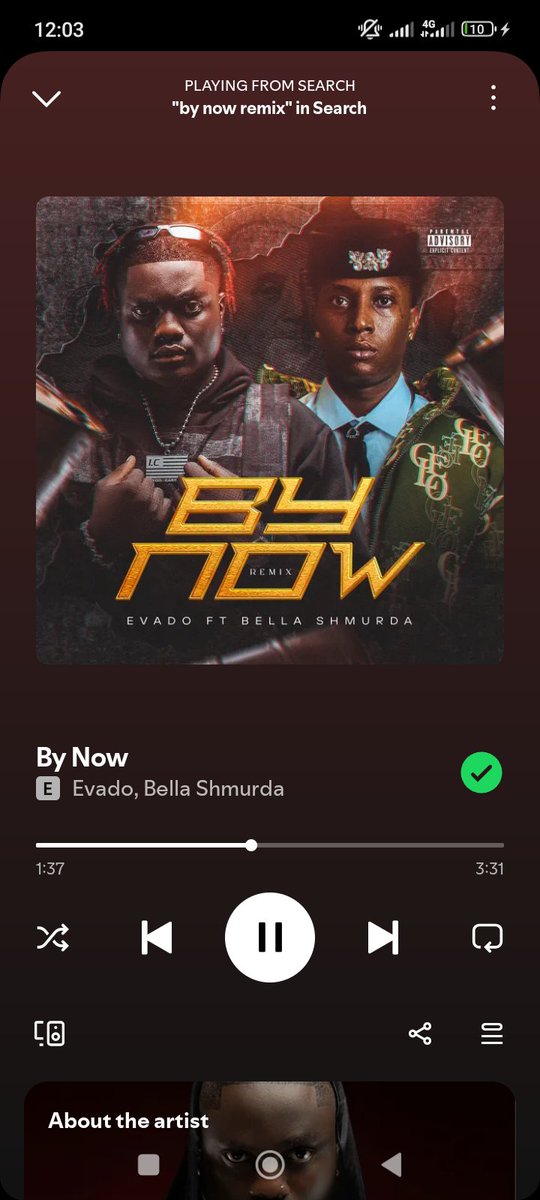 AEvado56342's tweet photo. Bella shmurda na you do this one  with my Idoolo 🧬🔥🔥🔥🔥

6
🔥 "BY NOW" REMIX IS HERE! 🔥
This one is more than a remix—it's pure 
"By Now" Remix is out now! 🚀🔥
#ByNowRemix #EVADO #BellaShmurda #NewMusic #NowPlaying #trapbeats #MusicLovers #TrendingMusic #SupportGoodMusic https://t.co/QLRR0p5rvk