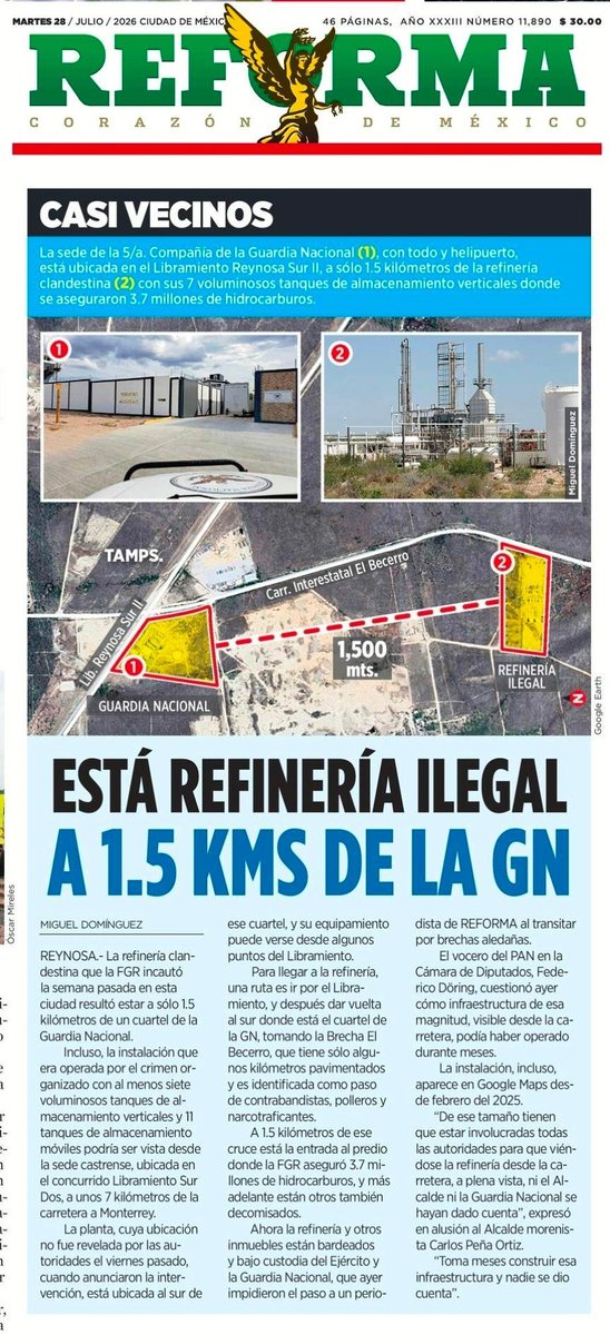 MariettoPonce's tweet photo. No vayas a construir un cuarto más en tu casa porque te cae Protección Civil, la PAOT, Jurídico de la Alcaldía, SEDUVI, SEDEMA, la asociación vecinal, etc... Pero si construyes una refinería clandestina, no te ve nadie. https://t.co/VQYm7xiaNW
