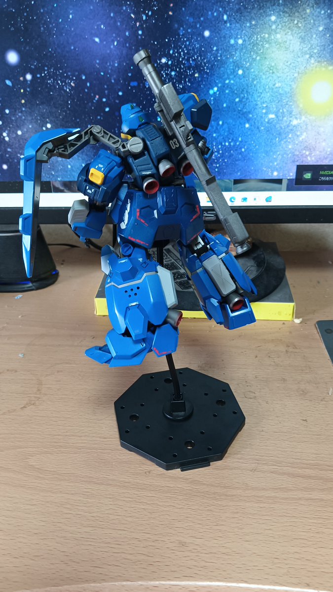 katusmi23's tweet photo. グスタフカール、完成。
#ガンプラ好き #閃光のハサウェイ https://t.co/6V03Mxys0P