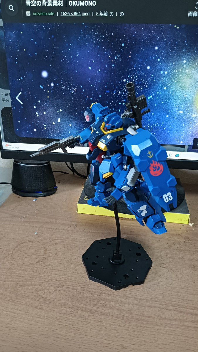 katusmi23's tweet photo. グスタフカール、完成。
#ガンプラ好き #閃光のハサウェイ https://t.co/6V03Mxys0P