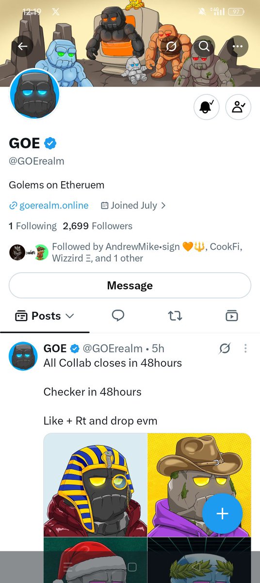 Abraham_F2011's tweet photo. @TheCookFi @GOErealm May the odds be in my favour 🙏🏽❣️ 

0x92f5c08fa6258ef2452bf08f36aa257c17eb1415

Thanks for the opportunity to participate ser https://t.co/SdWYK744zL