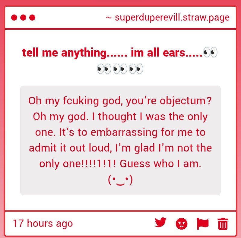 badwareyaoi's tweet photo. hiii anon !!!! yas im objectum !!!!!!!!!!!!! and guess who you are uhh ,,,,..... i dont kno .......... show yourself .............👀👀👀👀 https://t.co/kHUFgANa4M