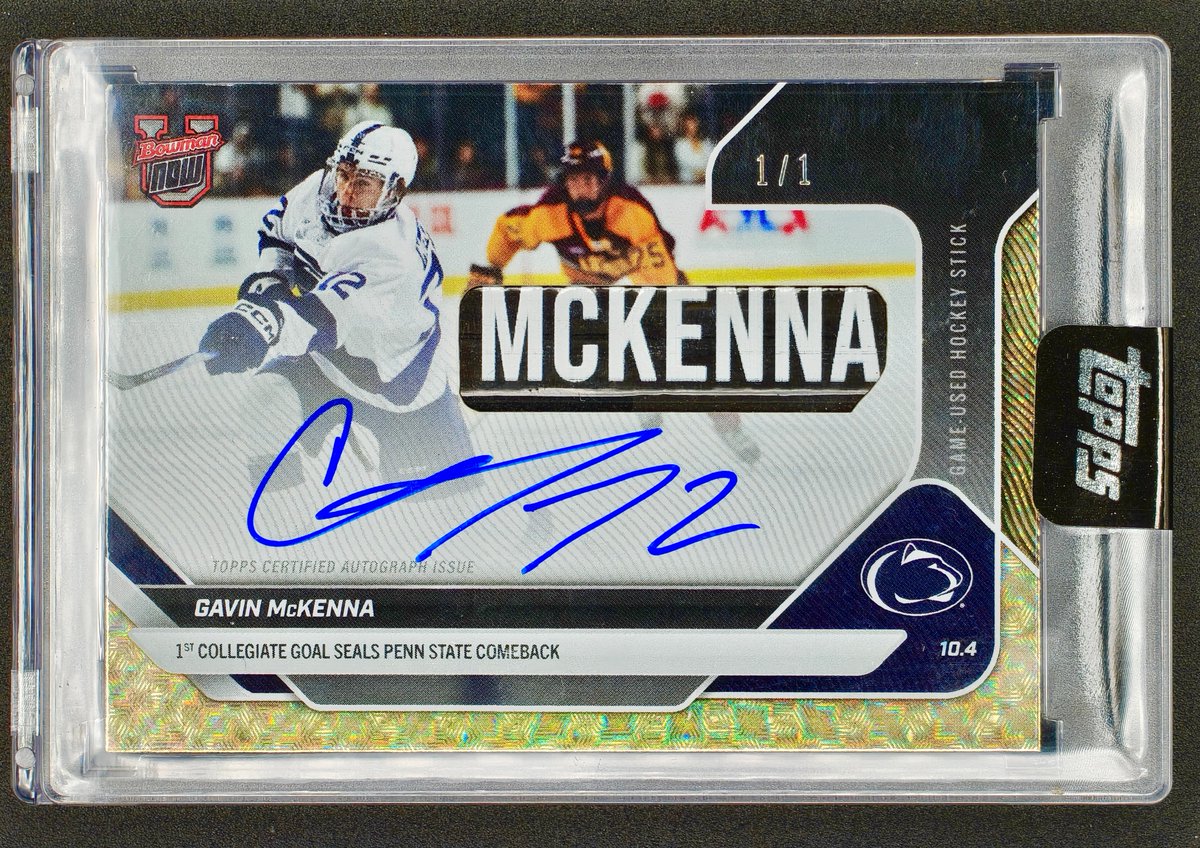 jeffhing's tweet photo. I think this is Gavin McKenna's best card to date.

@CardPurchaser https://t.co/xcnFSZ0pLG