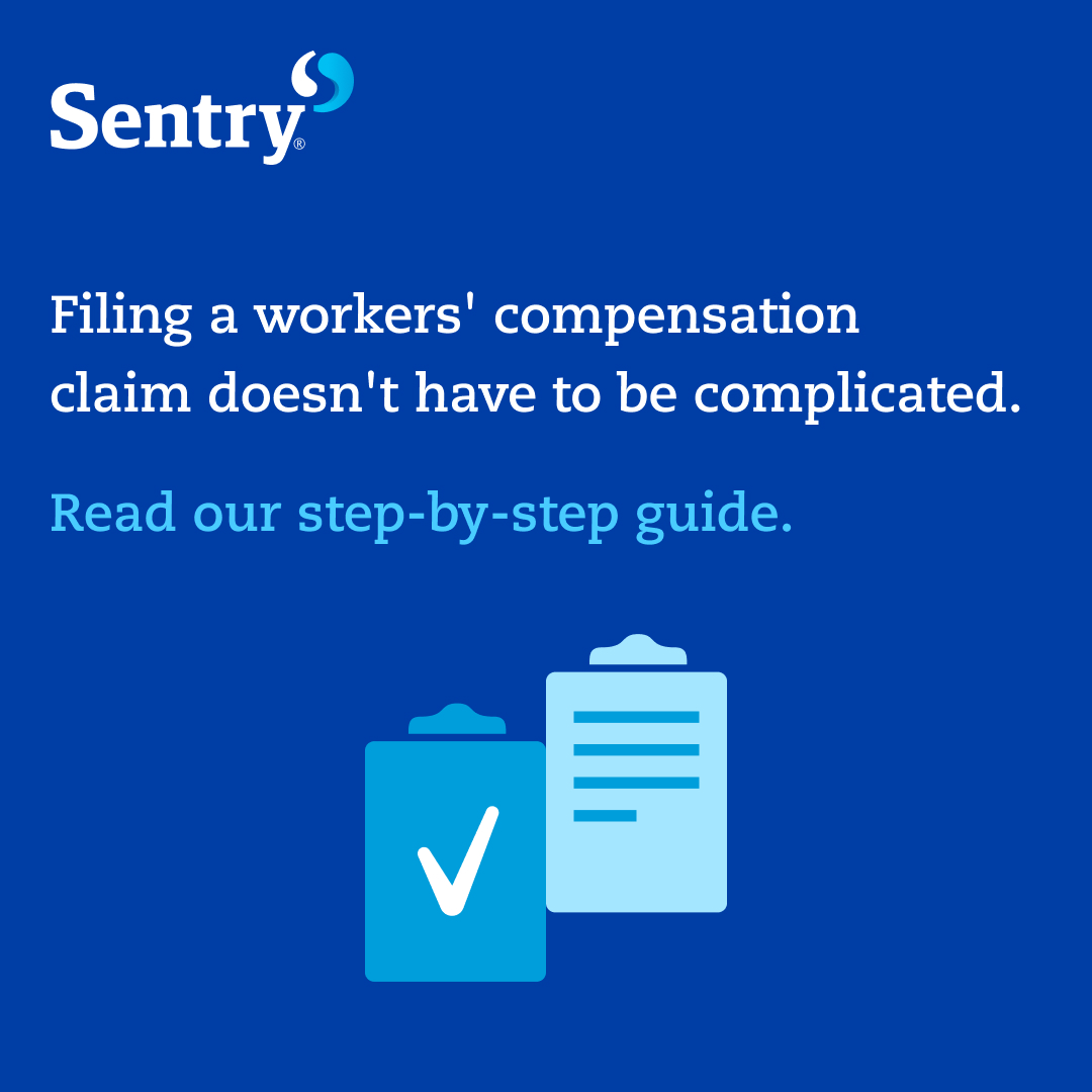 SentryInsurance's tweet photo. Filing a workers' comp. claim can feel complex, but it doesn't have to be. Read our step-by-step guide.

Your guide to filing a workers’ compensation claim: https://t.co/J0IwkrNXBm https://t.co/AxwHrz7lUq
