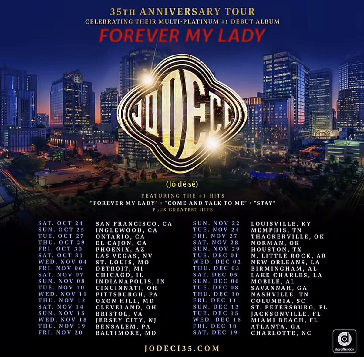 KalanHookstv's tweet photo. Jodeci released the dates for their 35th Anniversary Tour of “Forever My Lady”: https://t.co/YRznYK8V8s