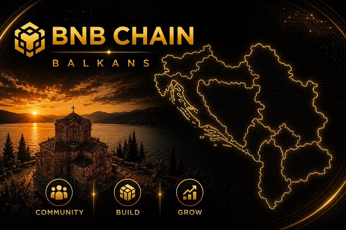BjanMk's tweet photo. Excited to join @BNBCHAIN as an Ambassador for the Balkans! 🚀

While continuing my journey as an Binance Angel, I’m looking forward to contributing to the growth of the @BNBCHAIN ecosystem across the region.

Over the past almost three years, I’ve had the opportunity to help organize community events across the Balkans, support users, and connect with amazing people throughout the Web3 space.

Looking forward to organizing more events, growing local communities, and helping more people discover everything @BNBCHAIN has to offer.

Let’s build! 💛