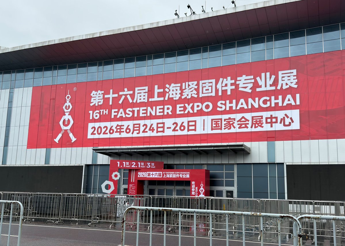 OSGCorporation's tweet photo. OSG’s Taiwan subsidiary, Taiho Tool Mfg. Co., Ltd., exhibited at Fastener Expo Shanghai 2026, showcasing high-precision thread rolling tools, reciprocating nut taps, solid round tools and gauges.
#OSGLife
#OSGTaiwan #TaihoTool https://t.co/tdKFowiaDz
