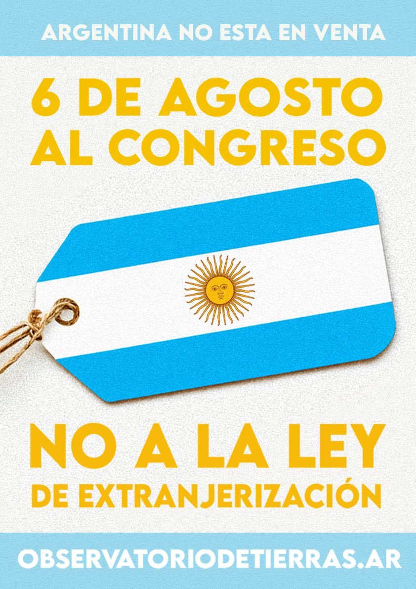 Osofranco's tweet photo. #ArgentinaNoSeVende https://t.co/bYYzTzTvuC
