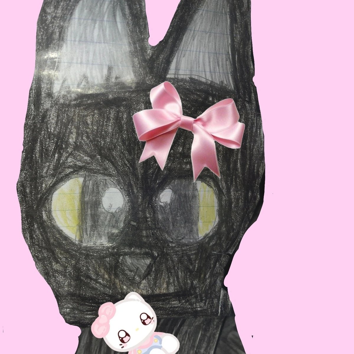 CupcakeFri81178's tweet photo. Meet My Paper Cat Rocky (Btw I make people Pets!! :3) I got a TikTok name Cupcakeandcandy5799 on Tiktok https://t.co/DDgaZLtBBS