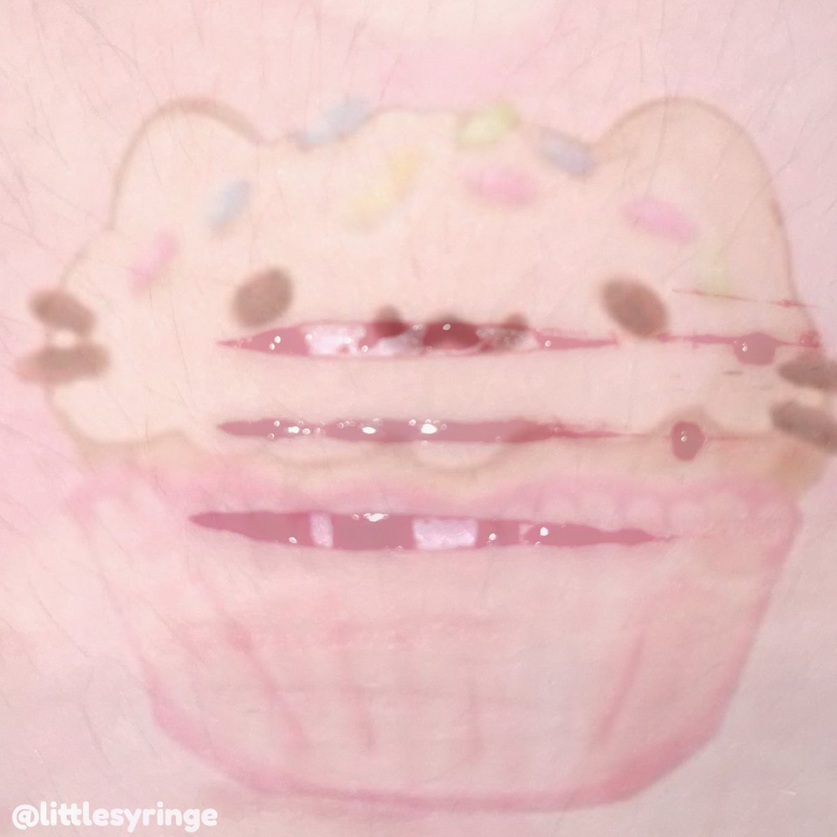 tinysyringe's tweet photo. sfx makeup, (◞‸ ◟)💧
enhanced with ai  
( moot me )

#slittwt #styros #deepstyro #ouchietwt #moothunt #mootme #mootiehunt https://t.co/1Xev1WSTN5