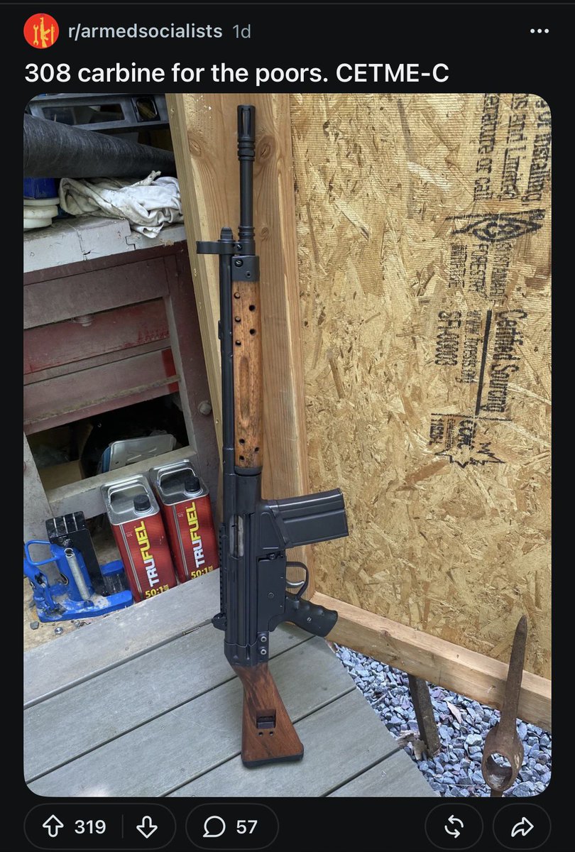 7DeadlyFetishes's tweet photo. “308 carbine for the poors” and it’s 200 dollars more expensive than the modern platform

-7DeadlyFetishes https://t.co/LmwXpfgu4d