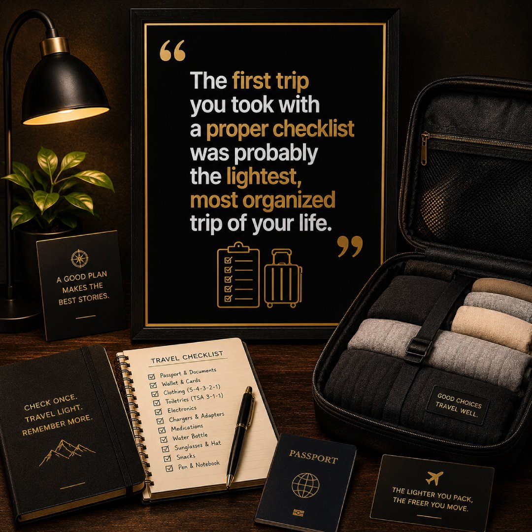 ChoosePack's tweet photo. 📋 Packing List Tip

"The first trip you took with a proper checklist was probably the lightest, most organized trip of your life."

Get the checklist: https://t.co/miSmD08KSi
#PackingList #TravelTips #ChoosePack https://t.co/t7anxi76Do