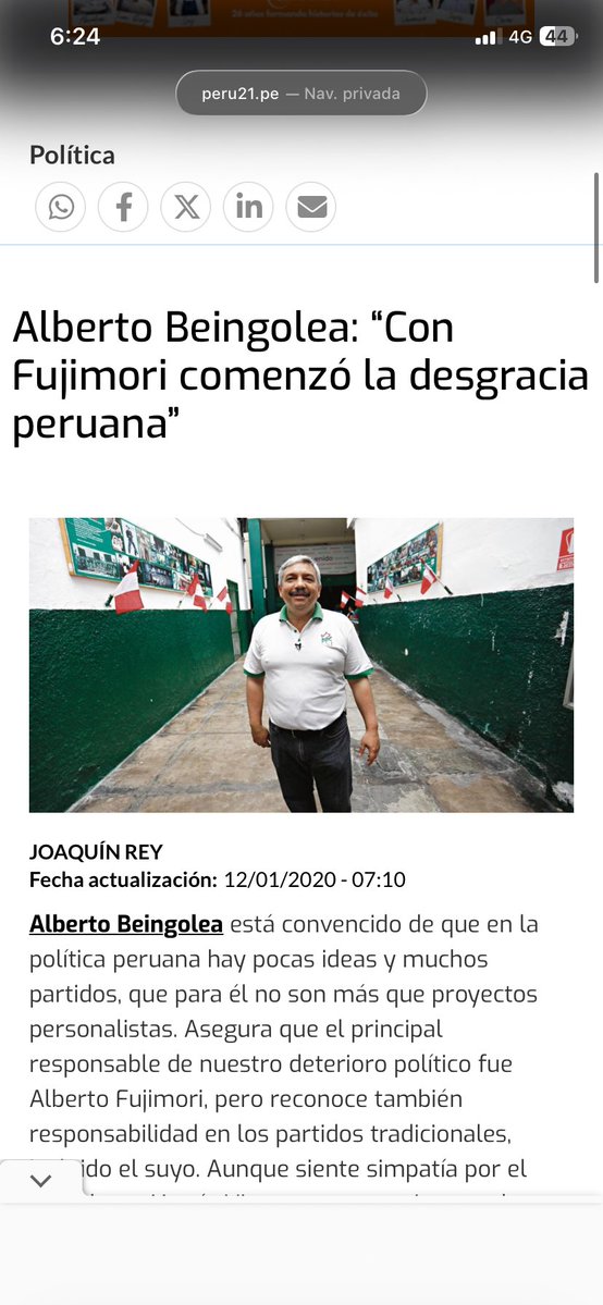 JChavez_2209's tweet photo. Alberto Beingolea hace unos años. Ahora juramenta como ministro de Cultura. https://t.co/b5IbwTuK2j