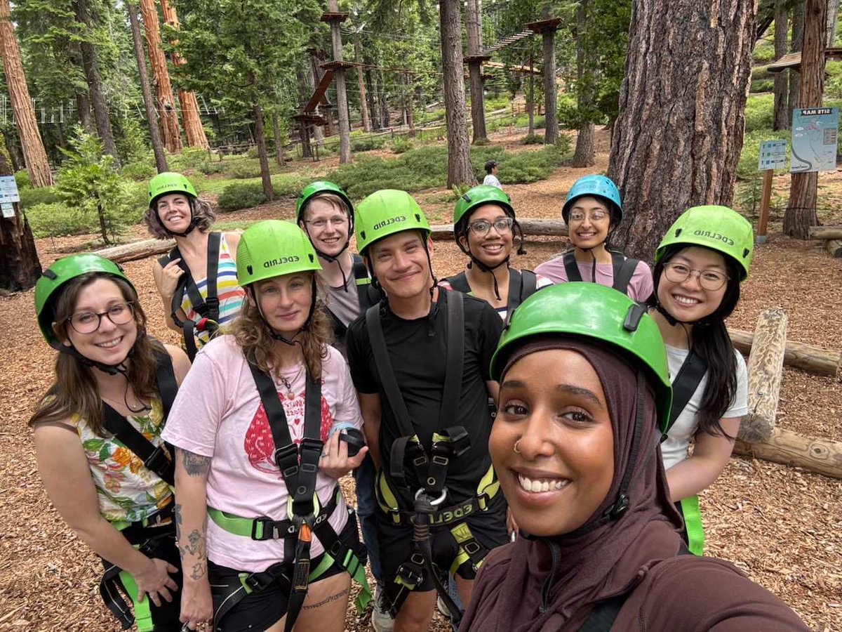 CCSTFellows's tweet photo. CCST's S&amp;T Policy Fellows just wrapped the annual Career and Professional Development retreat where they practiced interviewing skills, negotiation, zine-making, and outdoor adventures. You can get a lot done in just a few days! #SciencePolicy #ScienceFellows https://t.co/Qv8X9RhWHc