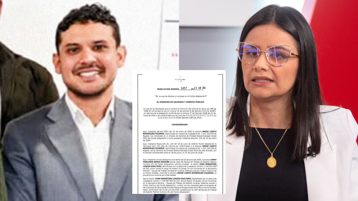 Pulsonews_'s tweet photo. ¿Por qué el Gobierno Petro dejó a cargo del Fondo Adaptación a un funcionario cercano a Angie Rodríguez?
https://t.co/DVxuCb012s https://t.co/zCUajDqeFM