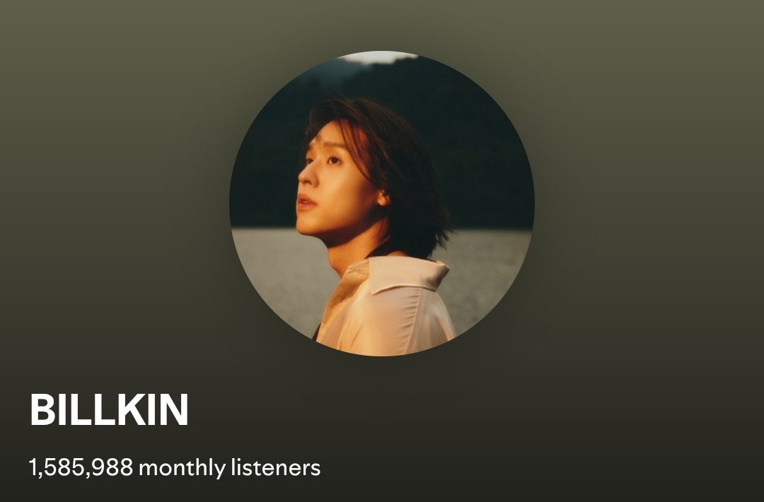 _imdxm's tweet photo. Spotify monthly listeners
BILLKIN 🎧 1,585,988 (+12,538)
💥 new peak

#Bbillkin #บิวกิ้น https://t.co/548Nmz8tfn