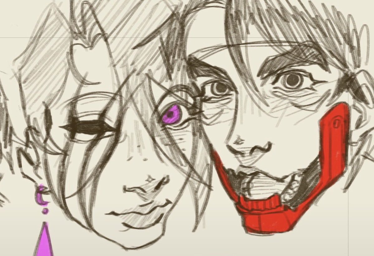 coyoxtli's tweet photo. Still really love this parrotduo,,, I should have given qRo big pupils from the very start https://t.co/cEXXjMMHqt