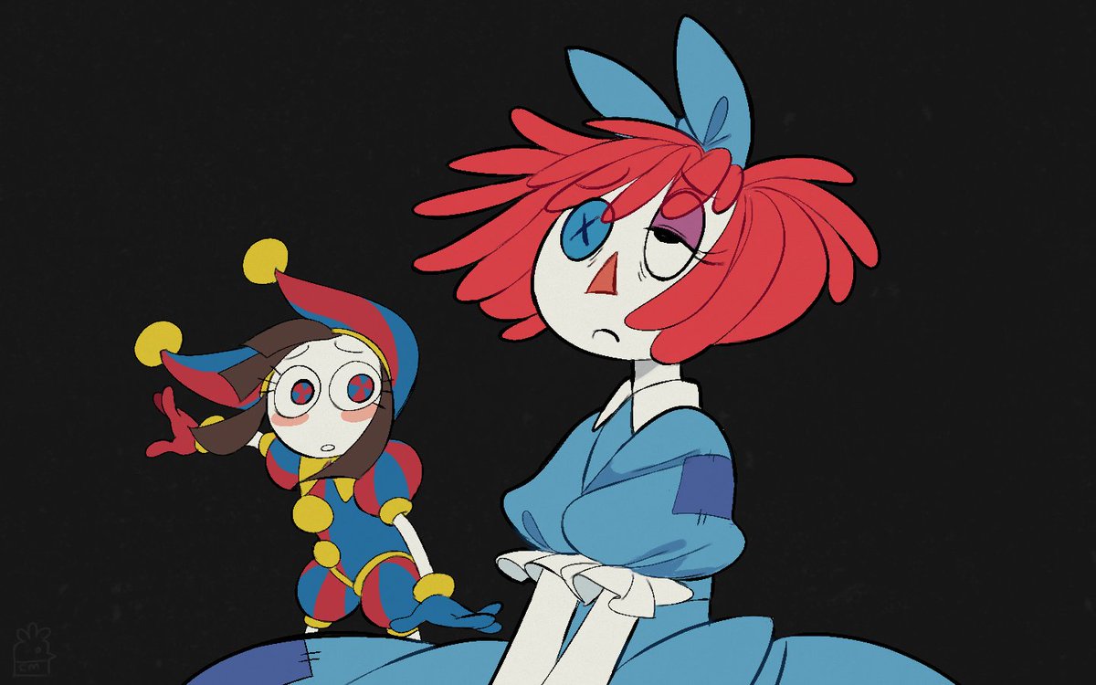 Nuggieroni's tweet photo. i kinda miss drawing them-
#ragapom #jesterdoll
#tadcfanart https://t.co/sIsAFczoyg