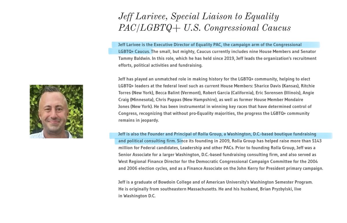 Villgecrazylady's tweet photo. You read that right: Ritchie Torres’ campaign finance director, Jeff Laviree, the guy who is the executive director of the Equity PAC… the same PAC Ritchie Torres is the co-chair of, also owns the “boutique consulting firm” that Equity PAC has been funneling millions of $$ into https://t.co/oIEki6l8R8