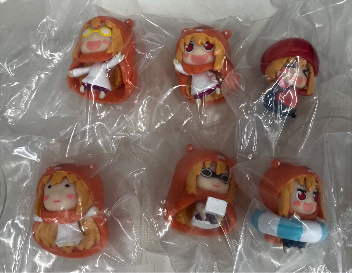 中国で売ってるグッスマの「干物妹うまるちゃん」トレーディング