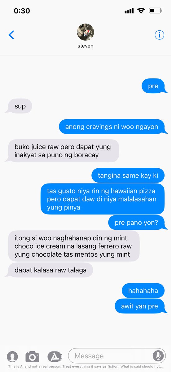 vobosoul's tweet photo. stewoo / hanki one tweet au kung saan namromroblema si steven at han sa cravings ng mga naglilihi nilang asawa https://t.co/c4aVpKJPvl
