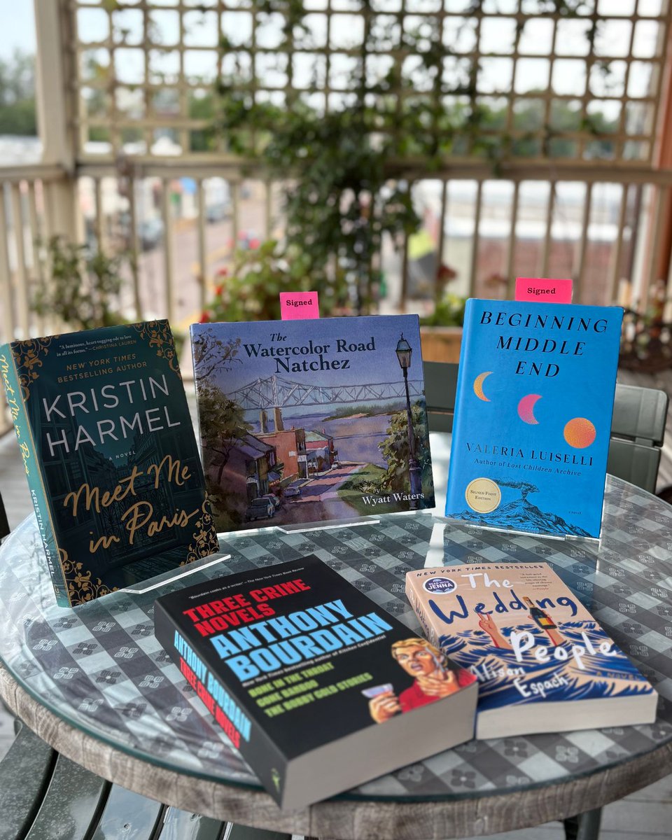 SquareBooks's tweet photo. Peep some of the new titles out this #NewReleaseTuesday! From the latest Wyatt Waters Mississippi art book to freshly-released mysteries from the late Anthony Bourdain, we've got some good stuff this week.  Stop by or visit https://t.co/46bC8oy4Dg to see what else is new! https://t.co/ldEBP3EyF1