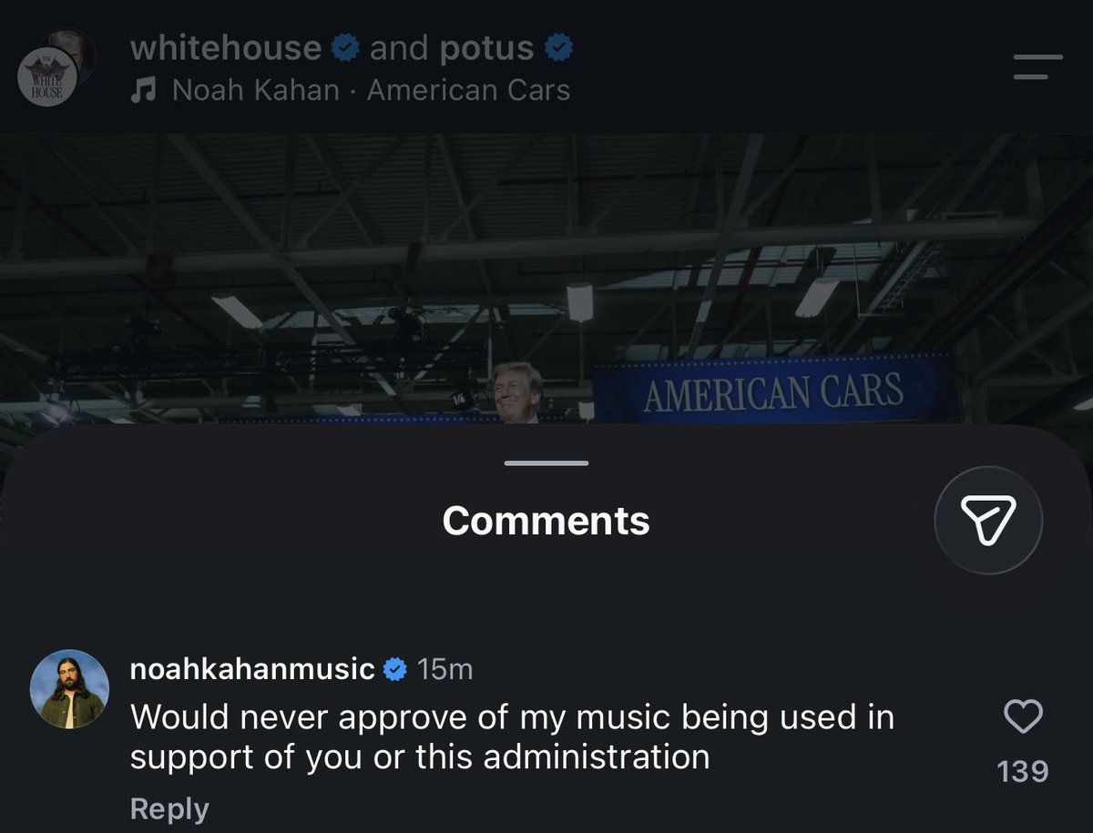 kendradlinton's tweet photo. hey so this is his response so all of you maga weirdos can stfu https://t.co/jnlLBIzW3Y