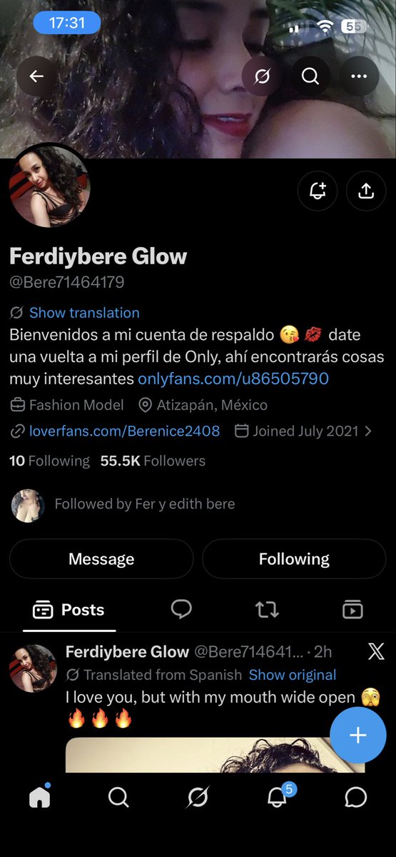 GuillermoR69300's tweet photo. @Ferdiybere @Bere71464179 Listo Bere 💋😘😜 https://t.co/XENSEvegWW