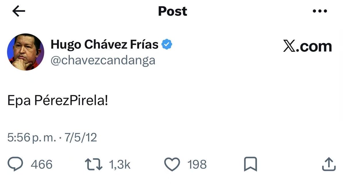 maperezpirela's tweet photo. Viva Chávez! ❤️🇻🇪 https://t.co/bagKnCxU4q