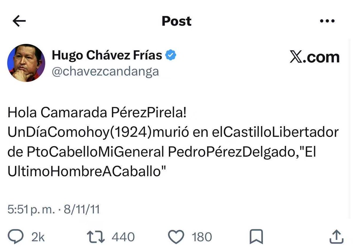 maperezpirela's tweet photo. Viva Chávez! ❤️🇻🇪 https://t.co/bagKnCxU4q