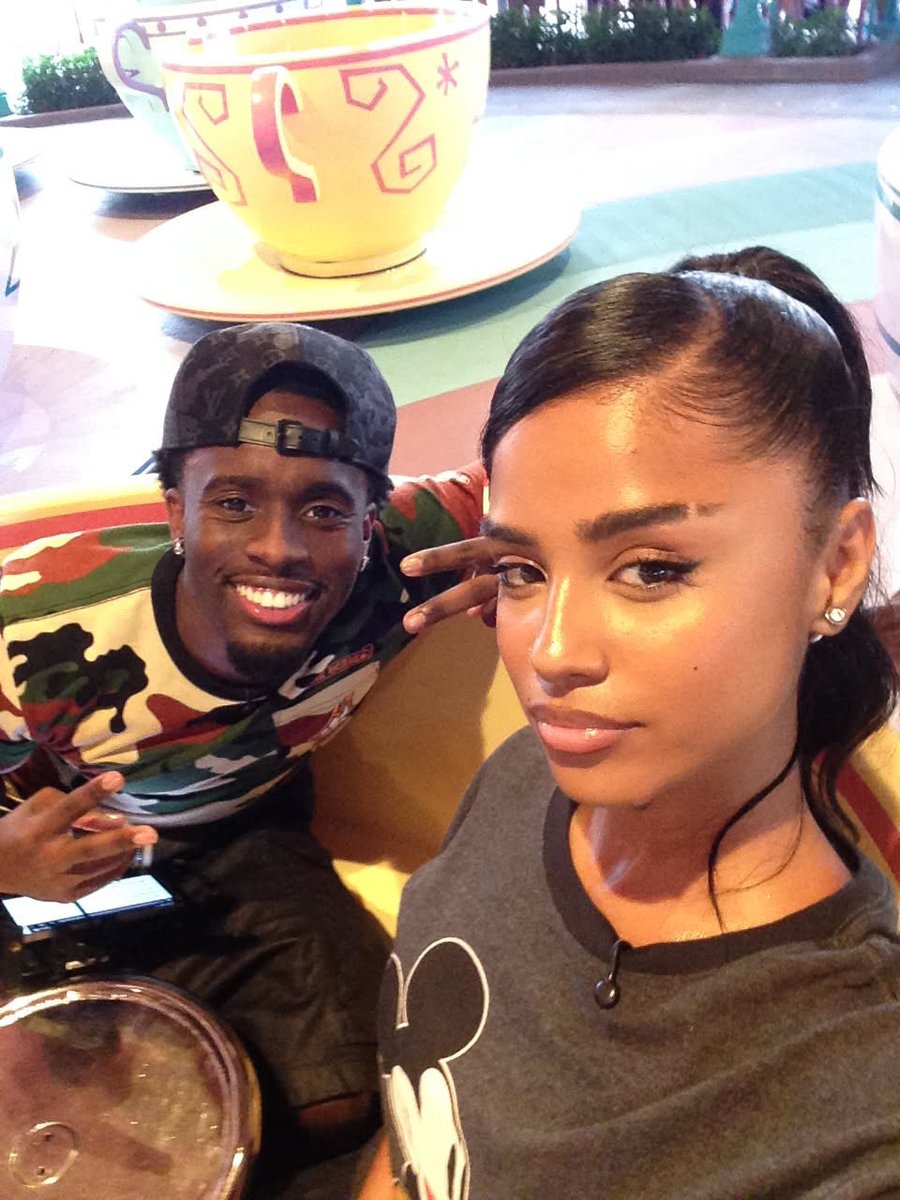 Complex's tweet photo. Kai and Tyla take Disney World 🏰 https://t.co/5KG8MUtIeQ